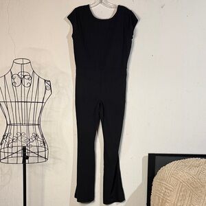 JoyLab XL - Women’s Black Jumpsuit with Built in Bra